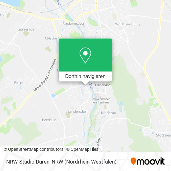 NRW-Studio Düren Karte