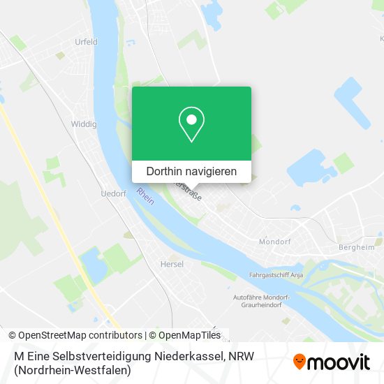 M Eine Selbstverteidigung Niederkassel Karte