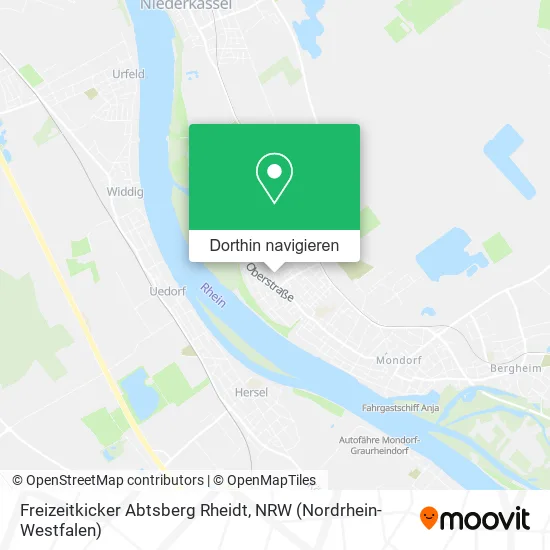 Freizeitkicker Abtsberg Rheidt Karte