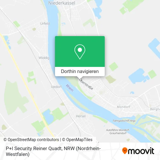 P+I Security Reiner Quadt Karte