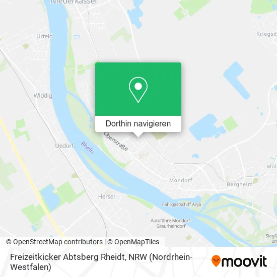 Freizeitkicker Abtsberg Rheidt Karte