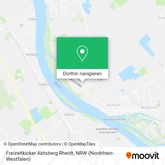 Freizeitkicker Abtsberg Rheidt Karte