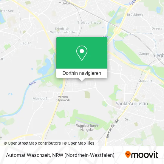 Automat Waschzeit Karte