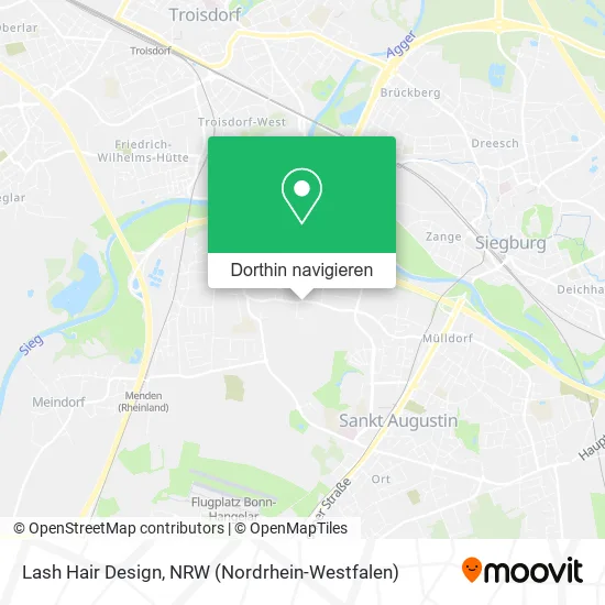 Lash Hair Design Karte