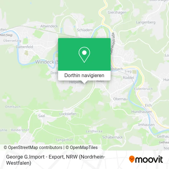 George G.Import - Export Karte