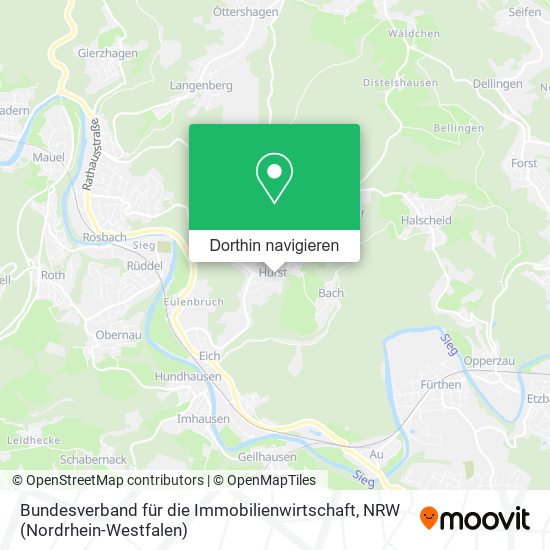 Bundesverband für die Immobilienwirtschaft Karte