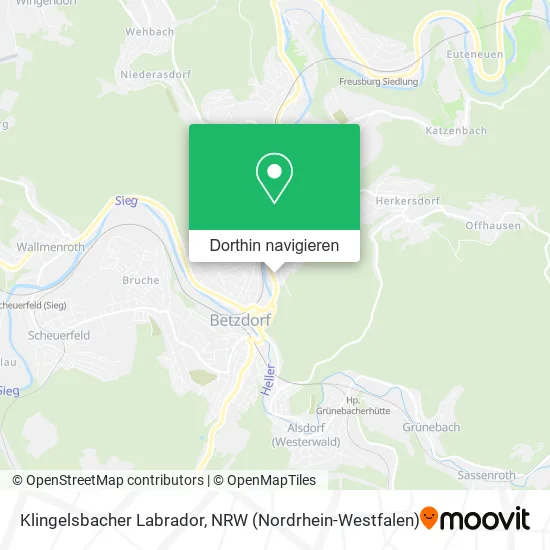 Klingelsbacher Labrador Karte