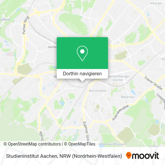 Studieninstitut Aachen Karte
