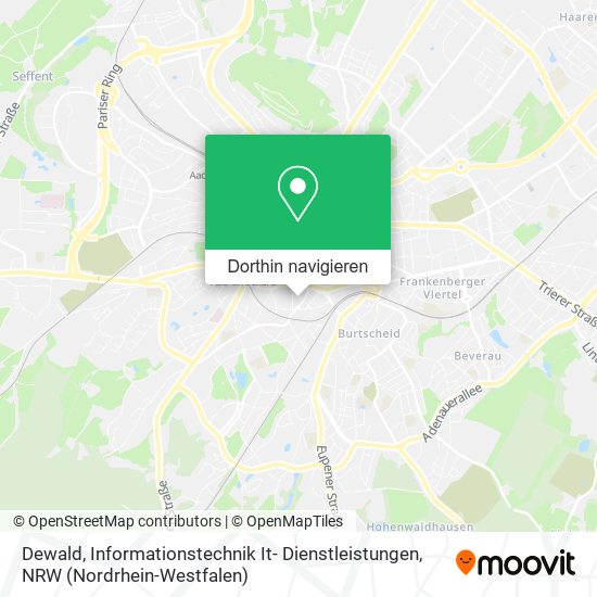 Dewald, Informationstechnik It- Dienstleistungen Karte