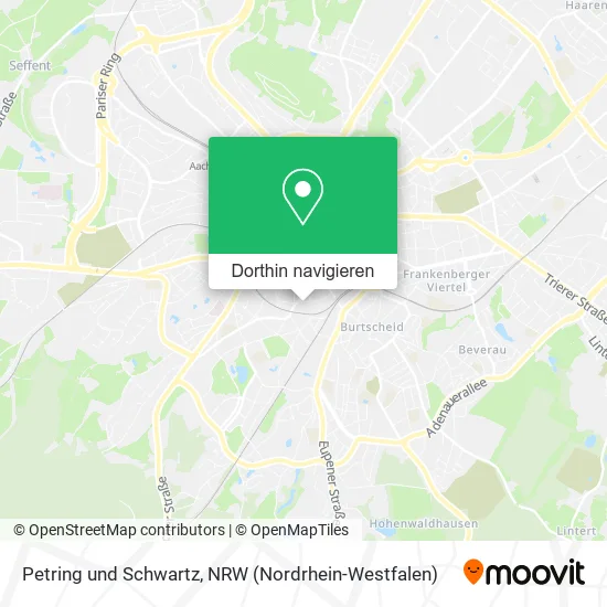 Petring und Schwartz Karte
