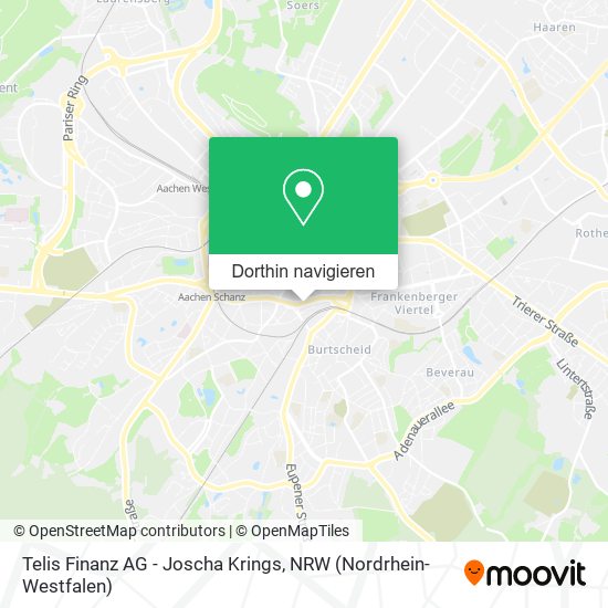 Telis Finanz AG - Joscha Krings Karte