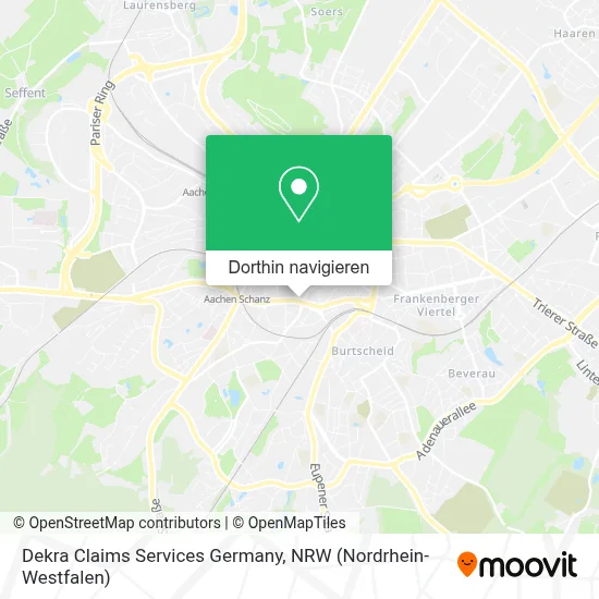 Dekra Claims Services Germany Karte