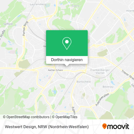 Westwert Design Karte