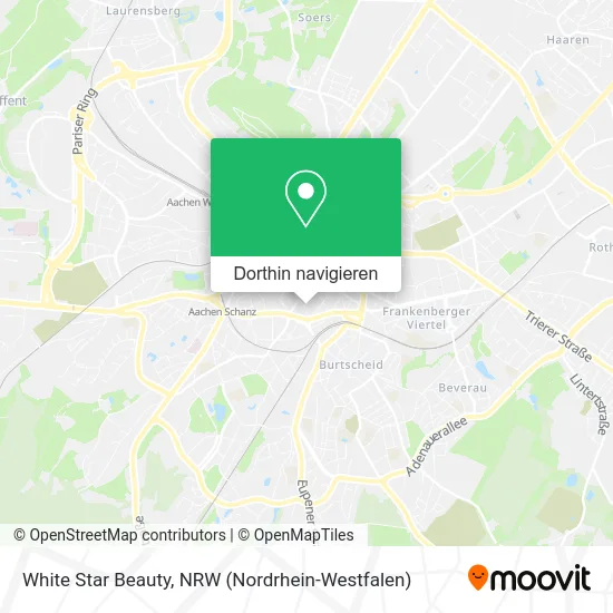 White Star Beauty Karte