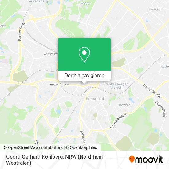 Georg Gerhard Kohlberg Karte