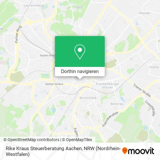 Rike Kraus Steuerberatung Aachen Karte