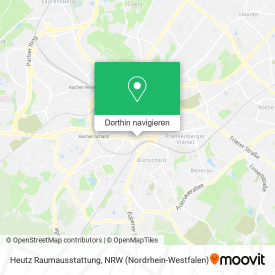 Heutz Raumausstattung Karte