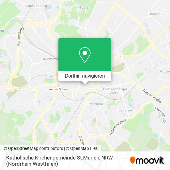 Katholische Kirchengemeinde St.Marien Karte