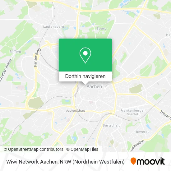 Wiwi Network Aachen Karte