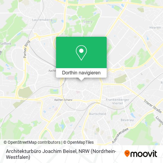 Architekturbüro Joachim Beisel Karte