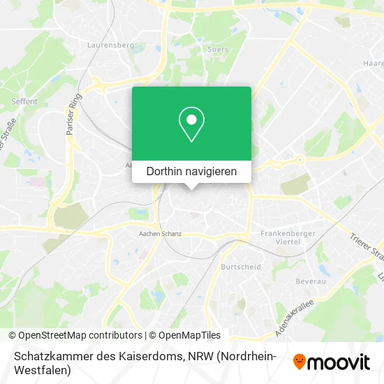 Schatzkammer des Kaiserdoms Karte