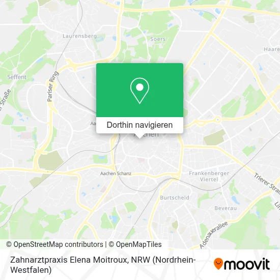 Zahnarztpraxis Elena Moitroux Karte