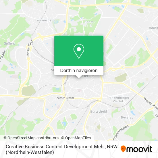 Creative Business Content Development Mehr Karte