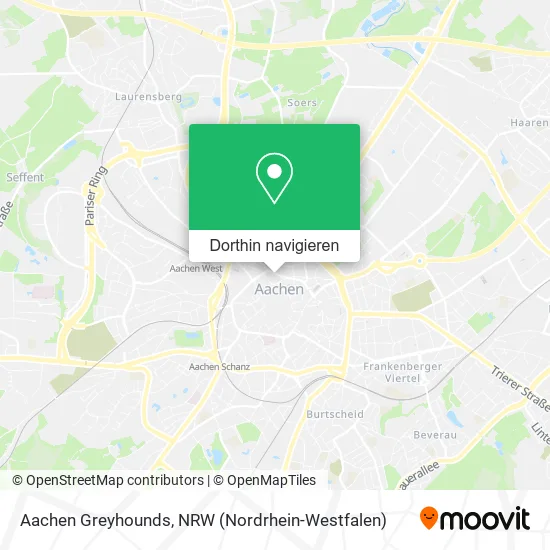 Aachen Greyhounds Karte