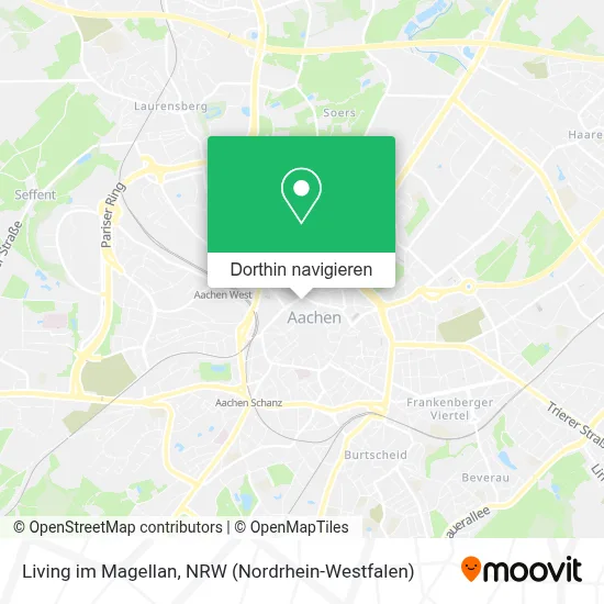 Living im Magellan Karte