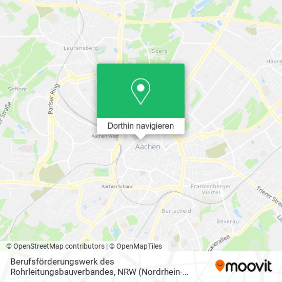Berufsförderungswerk des Rohrleitungsbauverbandes Karte