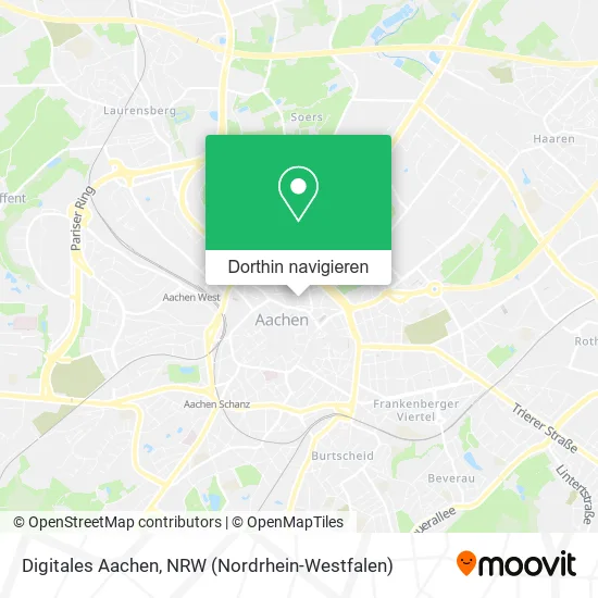 Digitales Aachen Karte