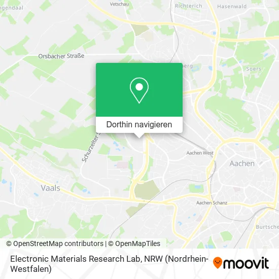 Electronic Materials Research Lab Karte