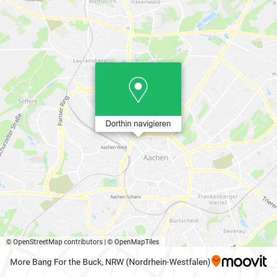 More Bang For the Buck Karte