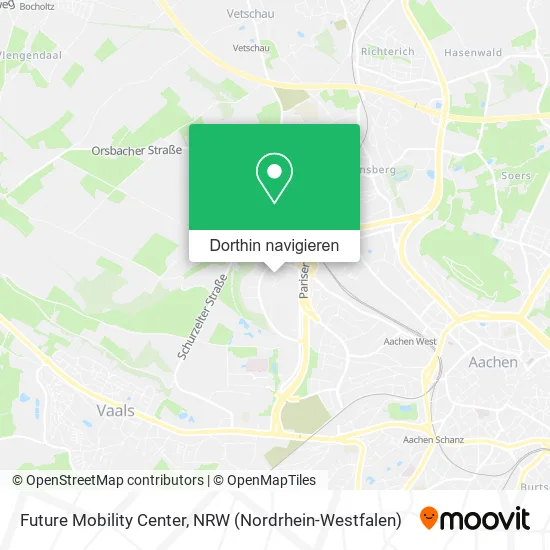 Future Mobility Center Karte