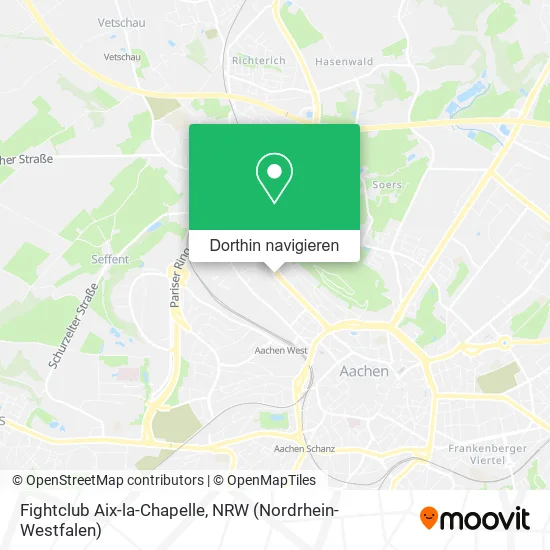 Fightclub Aix-la-Chapelle Karte