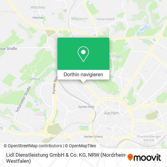Lidl Dienstleistung GmbH & Co. KG Karte