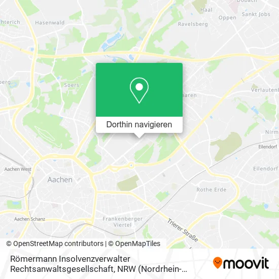 Römermann Insolvenzverwalter Rechtsanwaltsgesellschaft Karte