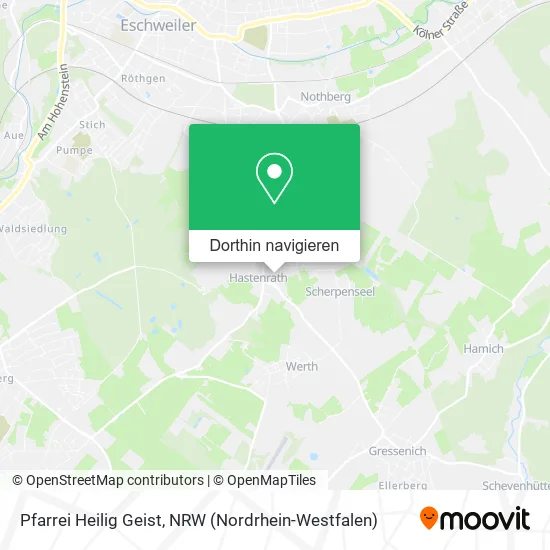 Pfarrei Heilig Geist Karte