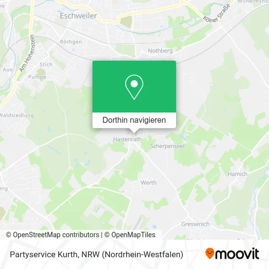 Partyservice Kurth Karte