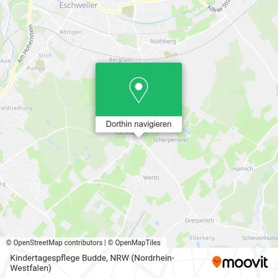 Kindertagespflege Budde Karte