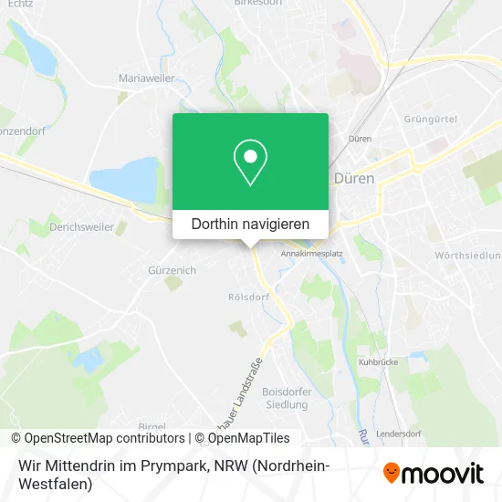 Wir Mittendrin im Prympark Karte