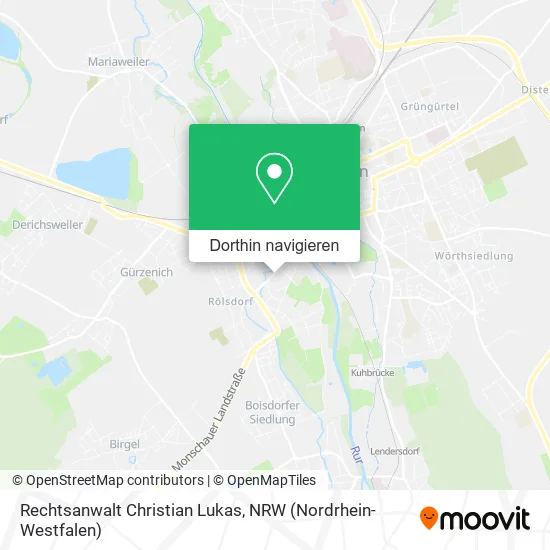 Rechtsanwalt Christian Lukas Karte