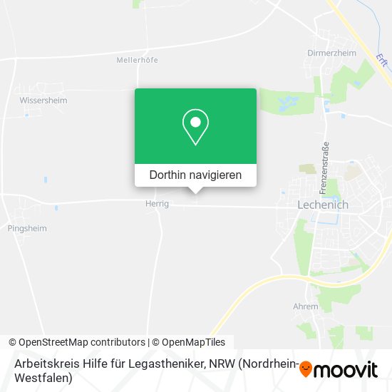 Arbeitskreis Hilfe für Legastheniker Karte