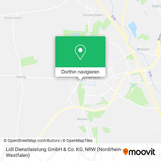 Lidl Dienstleistung GmbH & Co. KG Karte