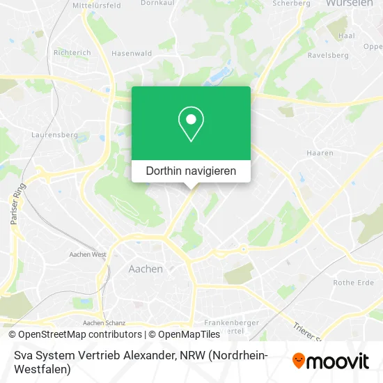 Sva System Vertrieb Alexander Karte