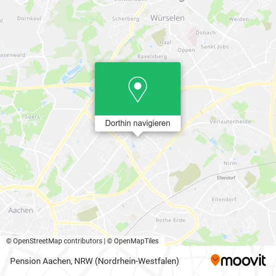 Pension Aachen Karte