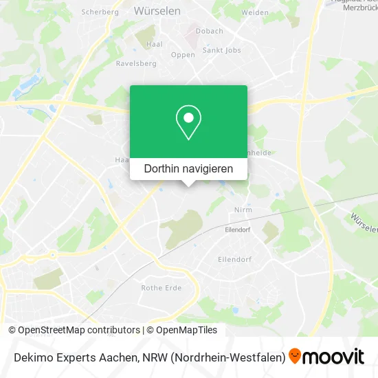 Dekimo Experts Aachen Karte