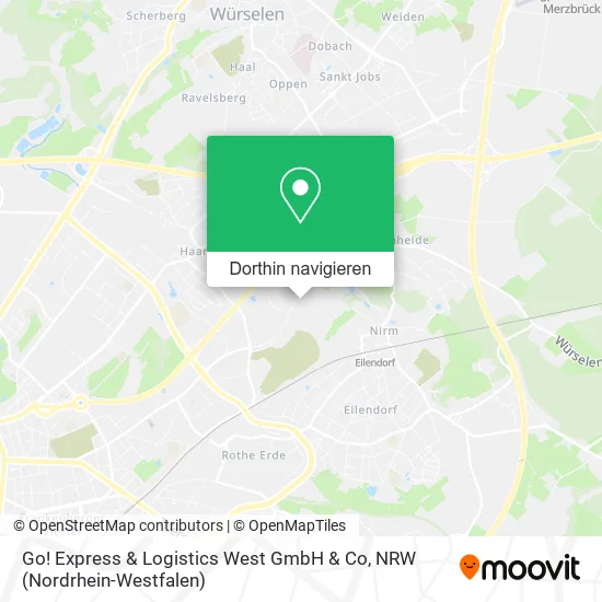 Go! Express & Logistics West GmbH & Co Karte