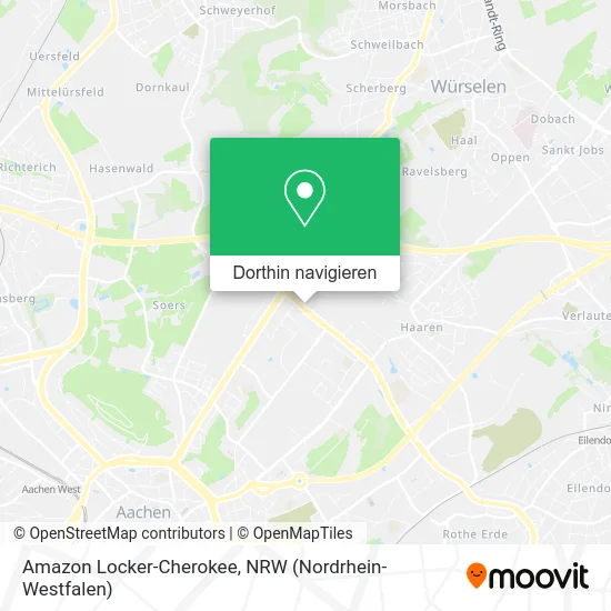 Amazon Locker-Cherokee Karte