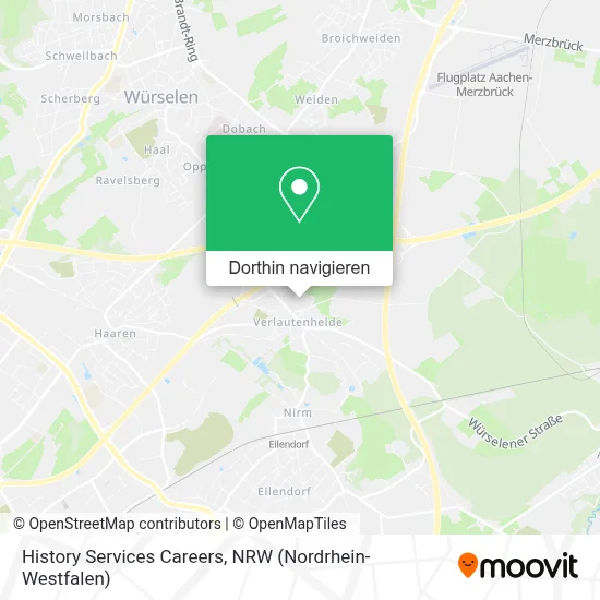 History Services Careers Karte